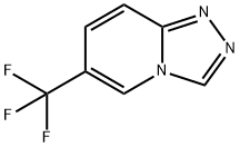 6-(trifluoromethyl)-[1,2,4]triazolo[4,3-a]pyridine Struktur