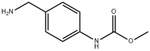 Carbamic acid, N-[4-(aminomethyl)phenyl]-, methyl ester Struktur