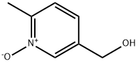 3-Pyridinemethanol,6-methyl-,1-oxide(6CI) Struktur