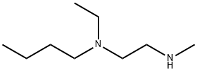 1,2-Ethanediamine, N1-butyl-N1-ethyl-N2-methyl- Struktur