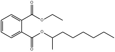 Ethyl-n-octyl phthalate Struktur