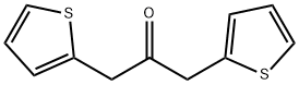 1,3-di(thiophen-2-yl)propan-2-one Struktur