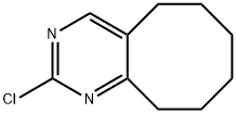 2-chloro-5,6,7,8,9,10-hexahydrocycloocta[d]pyrimidine Struktur