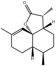 2H-Naphtho[8a,1-b]furan-2-one, 3,3a,4,5,6,6a,7,8-octahydro-3,6,9-trimethyl-, (3R,3aS,6R,6aS,10aS)- Struktur