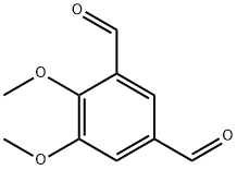 1,3-Benzenedicarboxaldehyde, 4,5-dimethoxy- Structure