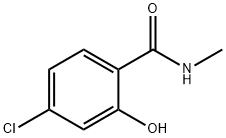 Benzamide, 4-chloro-2-hydroxy-N-methyl- Struktur