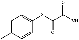 2-Oxo-2-(p-tolylthio)acetic acid Struktur