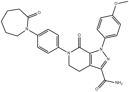 Apixaban Impurity 7 Structure