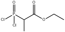 Propanoic acid, 2-(dichlorophosphinyl)-, ethyl ester