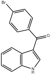 Methanone, (4-bromophenyl)-1H-indol-3-yl- Struktur