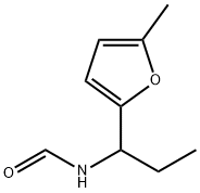 Formamide, N-[1-(5-methyl-2-furanyl)propyl]- Struktur