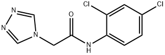 4H-1,2,4-Triazole-4-acetamide, N-(2,4-dichlorophenyl)- Struktur