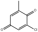 2,5-Cyclohexadiene-1,4-dione, 2-chloro-6-methyl-