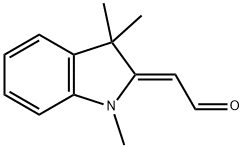 Acetaldehyde, 2-(1,3-dihydro-1,3,3-trimethyl-2H-indol-2-ylidene)-, (2Z)-