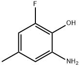 Phenol, 2-amino-6-fluoro-4-methyl- Struktur