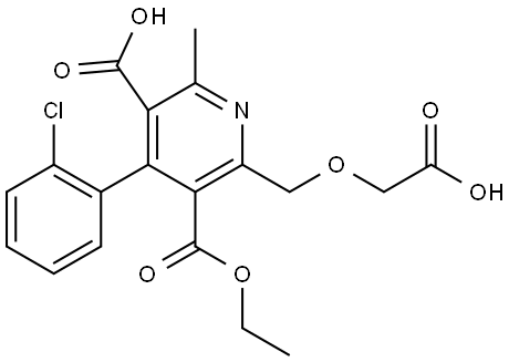 AMlodipine Metabolite 5 Struktur