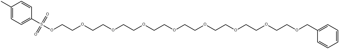 BnO-PEG8-OTos Struktur