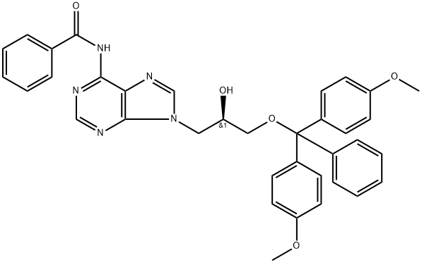 (R)-DMT-glycidol-A(Bz) Struktur