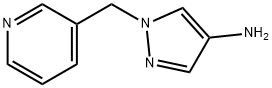 1-(pyridin-3-ylmethyl)-1H-pyrazol-4-amine Struktur