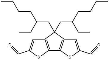 3,4-b']dithiophene-2,6-dicarbaldehyde Struktur