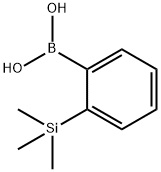 (2-(trimethylsilyl)phenyl)boronic acid Struktur