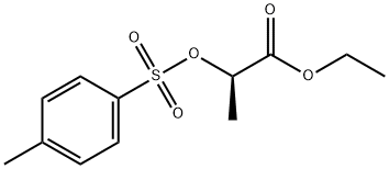 Propanoic acid, 2-[[(4-methylphenyl)sulfonyl]oxy]-, ethyl ester, (2R)- Struktur