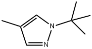 1-tert-butyl-4-methyl-1H-pyrazole Struktur