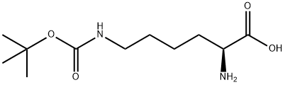 Lysine, N6-[(1,1-dimethylethoxy)carbonyl]- Struktur