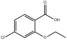 4-Chloro-2-ethoxybenzoic Acid Struktur