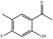 Ethanone, 1-(4-fluoro-2-hydroxy-5-methylphenyl)- Struktur