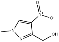 1H-Pyrazole-3-methanol, 1-methyl-4-nitro- Struktur