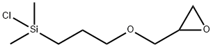 2-[[3-(Chlorodimethylsilyl)propoxy]methyl]oxirane Struktur