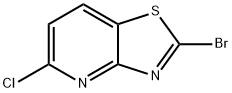 2-Bromo-5-chlorothiazolo[4,5-b]pyridine Struktur