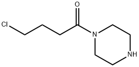 1-Butanone, 4-chloro-1-(1-piperazinyl)- Struktur