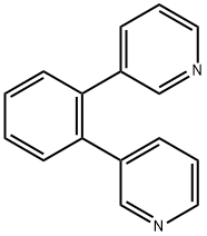 Pyridine, 3,3'-(1,6-phenylene)bis- Struktur