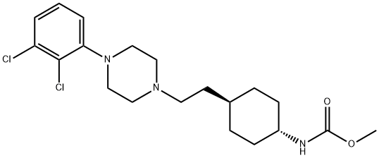 Cariprazine Methylurethane AnalogueQ: What is 
Cariprazine Methylurethane Analogue Q: What is the CAS Number of 
Cariprazine Methylurethane Analogue Struktur