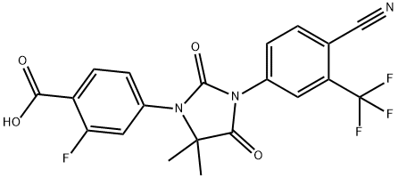 Enzalutamide Impurity 20 Struktur