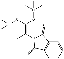 1H-Isoindole-1,3(2H)-dione, 2-[1-methyl-2,2-bis[(trimethylsilyl)oxy]ethenyl]-