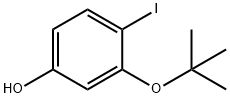 3-(tert-butoxy)-4-iodophenol Struktur