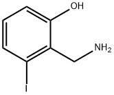 2-(aminomethyl)-3-iodophenol Struktur