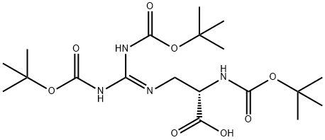 Boc-Alg(Boc)2-OH Struktur