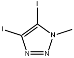 4,5-diiodo-1-methyl-triazole Struktur