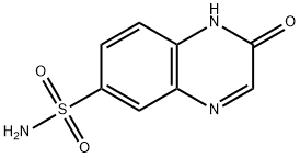 2-oxo-1,2-dihydroquinoxaline-6-sulfonamide Struktur