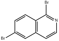 	1,6-dibromoisoquinoline Struktur