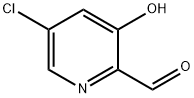 5-chloro-3-hydroxypyridine-2-carbaldehyde Struktur