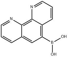 B-1,10-Phenanthrolin-5-yl-boronic acid Struktur