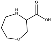 1,4-Oxazepine-3-carboxylic acid, hexahydro- Struktur