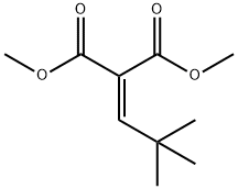 Propanedioic acid, 2-(2,2-dimethylpropylidene)-, 1,3-dimethyl ester Struktur