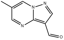 6-Methylpyrazolo[1,5-a]pyrimidine-3-carbaldehyde Struktur