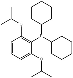 2,6-Di-i-propoxyphenyl]dicyclohexylphosphonium Struktur